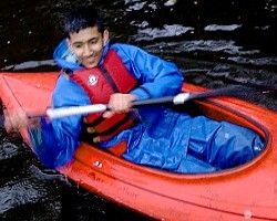 canoeing wet exit capsize